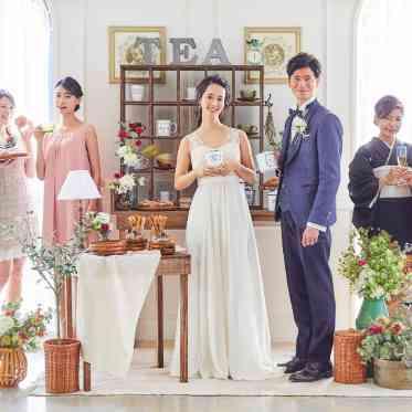 集合写真の撮影もおすすめ。明るい雰囲気がゲストを笑顔にしてくれます。