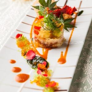 エルブライトハウス 贅沢な車海老とズワイガニを使用したゼリー寄せ♪