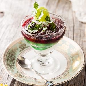 エルブライトハウス 青りんご、葡萄、チーズ…三種の味をご堪能ください