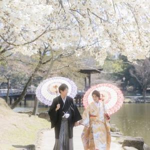 奈良町 あしびの郷 奈良のいろいろなスポットを巡っての前撮りのお写真撮影も人気です