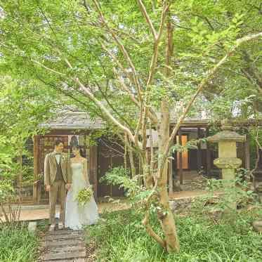 奈良町 あしびの郷 緑に包まれたお庭も1日1組限定の貸切