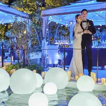 ストリングスホテルNAGOYA ナイトパーティーは幻想的な時間