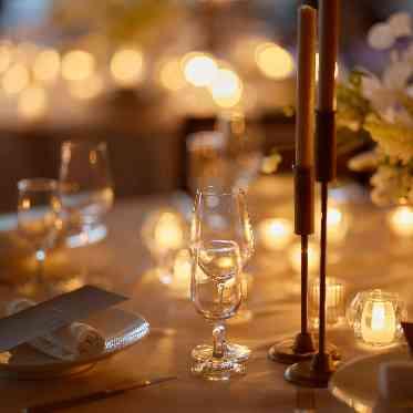 THE CONDER HOUSE(ザ・コンダーハウス) キャンドルを焚いたナイトウエディングも人気