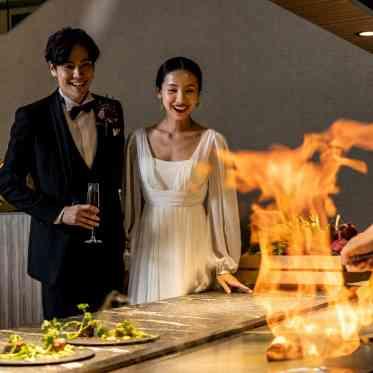 MIRAIE Wedding(ミライエウエディング) とっておきの美食の時間に笑顔溢れる瞬間