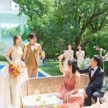 キャッスルガーデンOSAKA デザートビュッフェの演出も楽しめる