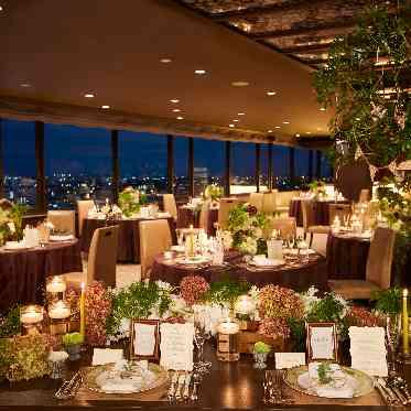 グランドホテル浜松 【グランディ《ナイトウエディング》】夕方の時間帯も人気