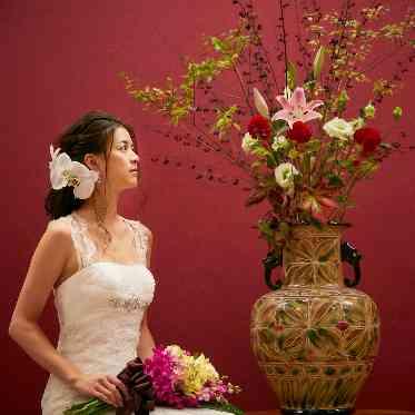 グランドホテル浜松 撮影場所:大広間メインテーブルバック