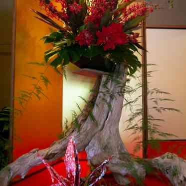 装花