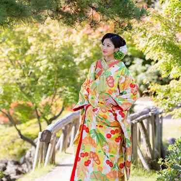 白鳥庭園 THE SHUGEN 色打掛