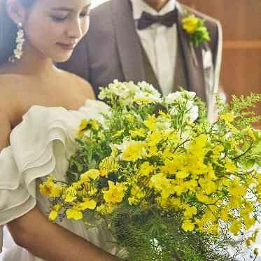 ホテルニューオータニ 祝福の時間を彩るドレスとブーケ