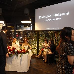 JAM ORCHESTRA 大画面のスクリーンは大迫力!