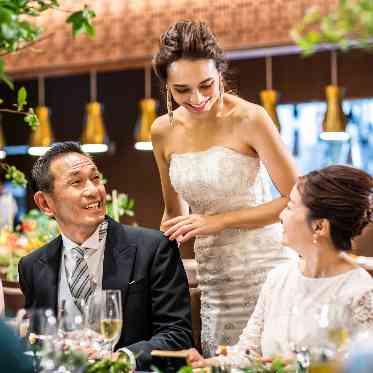 キャトルセゾン浜松 Les Quatre Saisons Hamamatsu ゲストや家族とも距離が近いパーティを実現