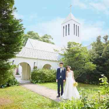 つま恋リゾート 彩の郷 (さいのさと) カリヨンの響きも二人を祝福