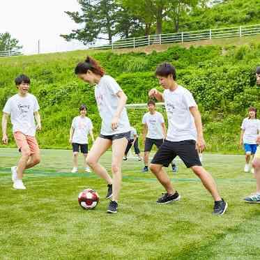 つま恋リゾート 彩の郷 (さいのさと) 友人たちとフットサル