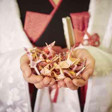 ホテルクラウンパレス知立 折鶴シャワー