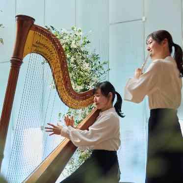 ホテルロイヤルクラシック大阪 オルガン・ハープ・フルコースの生演奏