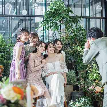 MEDI (メディー) 緑溢れる空間で大好きなゲストに囲まれて