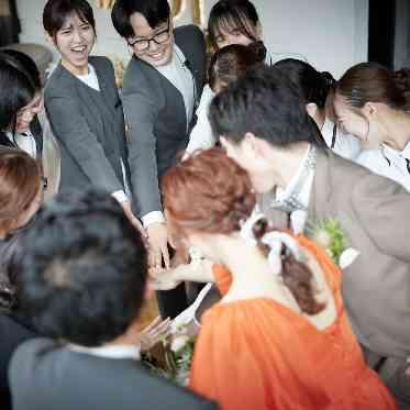 MEDI (メディー) たくさんの打合せをご一緒したスタッフとのパーティ前円陣はワクワクドキドキの瞬間!