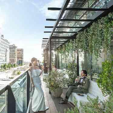 MEDI (メディー) 開放感あふれるガーデンアベニュー。