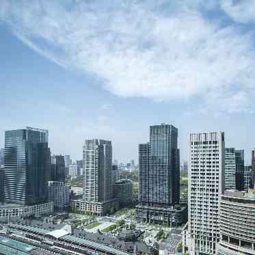 シャングリ・ラ 東京 27階からの景観