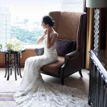 お仕度のお部屋は新郎新婦それぞれにご用意