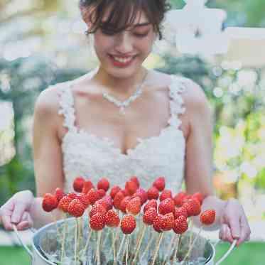 大宮 アートグレイス ウエディングシャトー いちごあめブッフェ