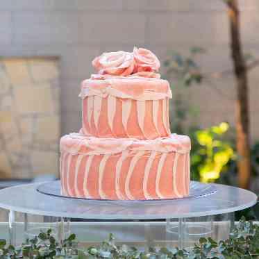 豚ロースケーキ!華やかなケーキで演出も大盛り上がり!