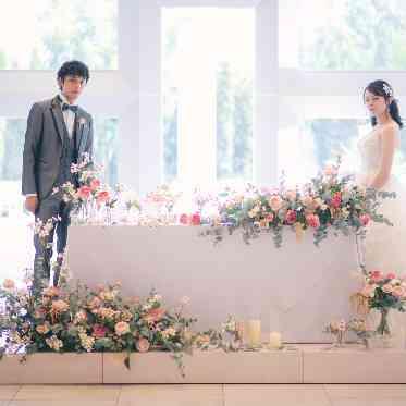 Ciel Belle Terre(シエル ベル テール) 白を基調とした会場だからこそどんなコーディネートも映える空間に