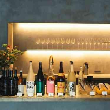 IWAI OMOTESANDO 日本酒や焼酎、ワインと幅広くご用意。IWAI厳選ドリンクです。