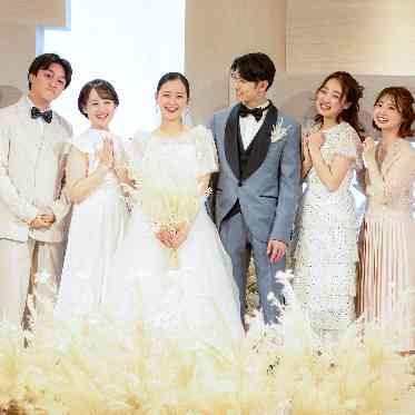 ザ クラシカ ベイリゾート 結婚の証人として大切なゲストに参加してもらい、一緒に作り上げる