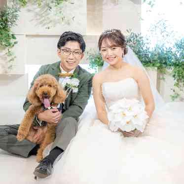 ザ クラシカ ベイリゾート 大切な家族である愛犬・ペットと一緒に記念写真!