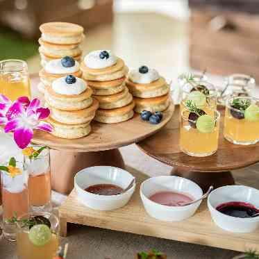 【ライブデザート】ゲストの好みでカスタマイズできるのも人気のポイント★