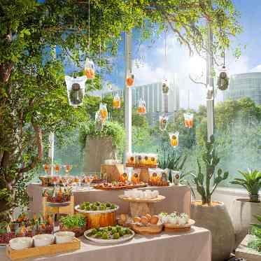 【ハーベストブッフェ】オードブルはゲストが自由に選べるブッフェスタイルで！