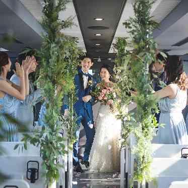 ザ クラシカ ベイリゾート 船上セレモニーも◎。アレンジはおふたり次第!