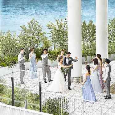 ザ クラシカ ベイリゾート ベイフロントに浮かぶガーデンパーティ