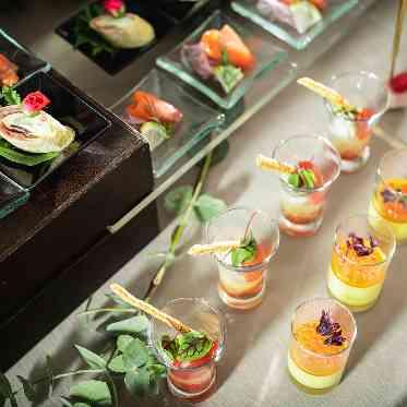 ザ クラシカ ベイリゾート 【オードブルブッフェ】10種類以上のオードブル。シェフが目の前で仕上げてくれる!