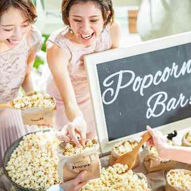 ザ クラシカ ベイリゾート 【ポップコーンバー】さまざまなフレーバーのポップコーンでワクワクをお届け!