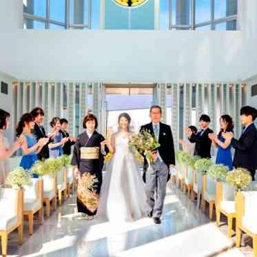 ラ・メゾン Suite 姫路 姫路発の親子三人入場は感動の時間になること間違いなし!