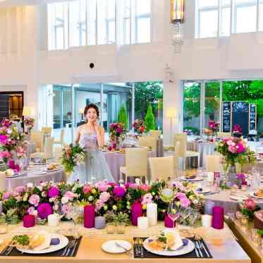 目の前にはプライベートガーデン