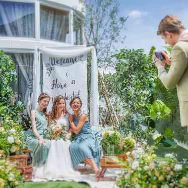 LA POLTO(ラ ポルト) リニューアルしたガーデンはフォトスポットにもピッタリ