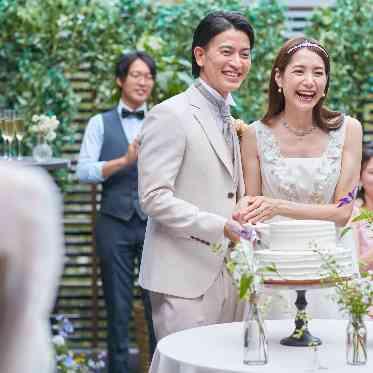 ORIENTAL KYOTO SUZAKU-TEI(オリエンタル京都朱雀邸) 多彩な演出ができるテラスはデザートビュッフェやケーキカットなどがオススメ