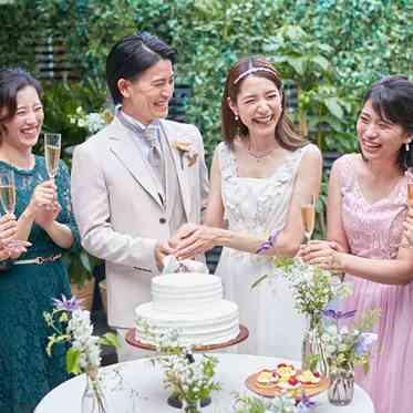 ORIENTAL KYOTO SUZAKU-TEI(オリエンタル京都朱雀邸) テラスではデザートビュッフェやウェルカムパーティーなどの演出も楽しめる