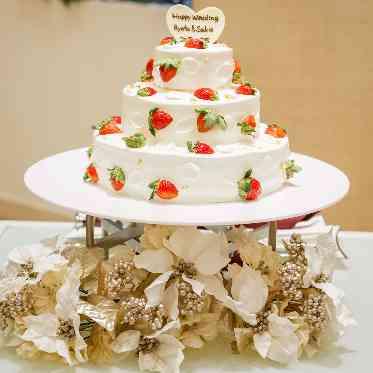 全て生ケーキで作成いたします