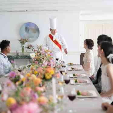 ホテルオークラ東京ベイ 受け継がれてきた技術とおもてなしで、料理を通してお二人の想いを届けます