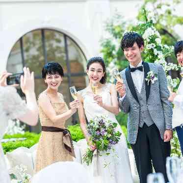 ホテルオークラ東京ベイ ゲストの皆様との記念撮影