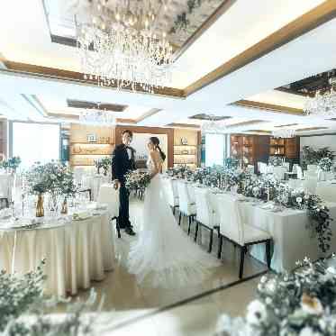 アルマリアン東京 広々としたパーティ会場。大切なひとを、たくさん招待しても安心。