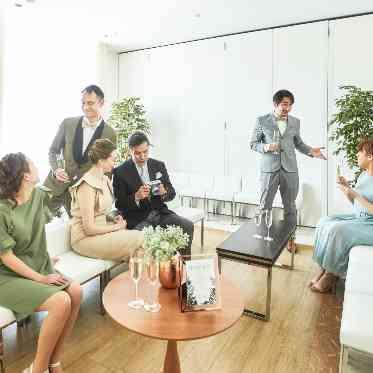 アルマリアン東京 親族でゆったりと過ごせる控室はしっかり両家ごとにお部屋をご用意