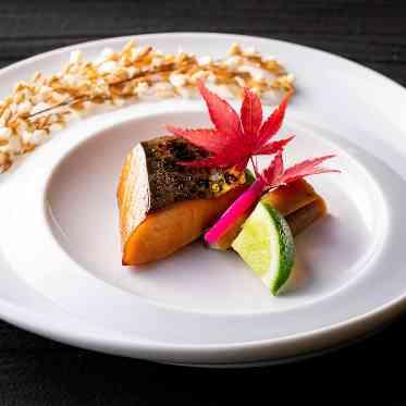 アルマリアン東京 鰆の幽庵焼き。口に入れると広がる香りが心を豊かにさせます