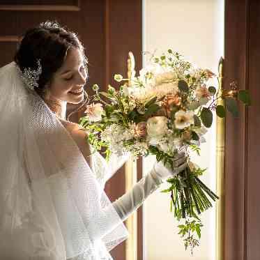 すべてのシーンがゲストからしっかり見える事で、おふたりの想いが伝わる造りに♪