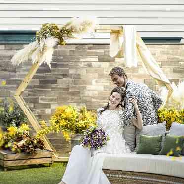まるごとコーディネートが可能なプライベートガーデン